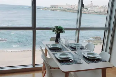 Image de Appartement avec une vue incroyable sur la plage de Riazor