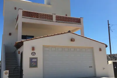 Image de Maison spectaculaire avec une vue magnifique sur la mer de Cortez et la baie de Cholla