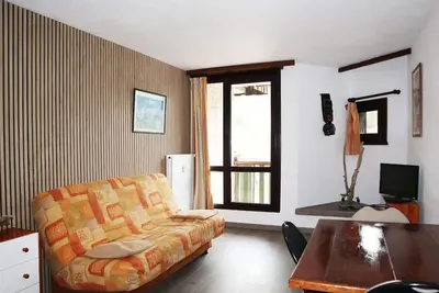 Image de Studio pour 4 pers, au pied des pistes, vue sud, animaux admis