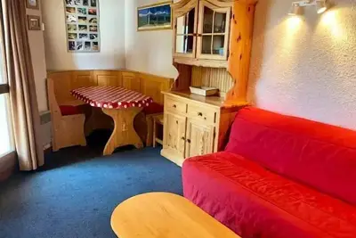 Image de Paradiski proche pistes et commerces vallandry