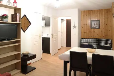 Image de Appartement de standing aux Orres 1800 avec piscine, sauna, hammam et WiFi