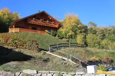 Image de Chalet au coeur des Vosges, avec sauna panoramique