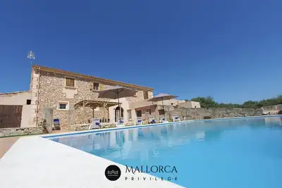Image de Belle villa rustique-piscine-barbecue-Sa Font Petra