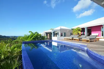 Image de Vague Bleu - St Barts - Ocean View Villa -, Bl