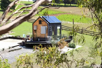 Image de Compass Hut - Logement Tiny House 100% hors réseau