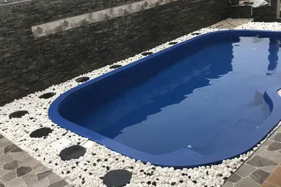 Image de Villa avec belle piscine et c'est jets Hydro-massant