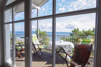 Image de Appartement penthouse (app. 11) 1. Rangée sur la plage et l'océan house Atlantic