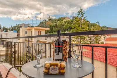 Image de Studio avec vue sur la montagne et la plage