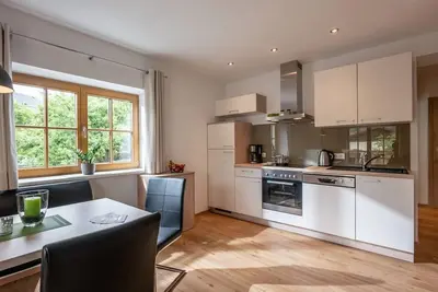 Image de App. / Appartement, douche / Wc, chambre double + chambre m. Lits superposés - Maison Klingenschmid