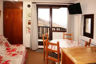 Image de Studio confortable pour 4 au cœur des Orres, accès pistes