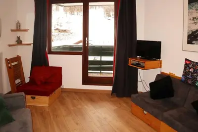 Image de Charmant studio 4 pers au cœur des Orres, balcon sud, proche commerces et pistes