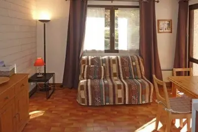 Image de Studio confortable au centre des Orres, balcon, pour 4 personnes