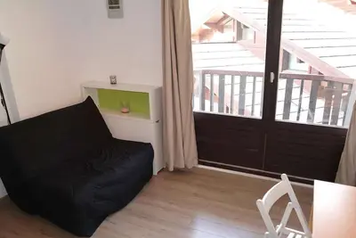 Image de Studio 4 pers. au cœur des Orres avec balcon et accès direct aux pistes