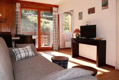 Image de Appartement cosy avec piscine, sauna et hammam, ski aux pieds, draps inclus - Les Orres 1800