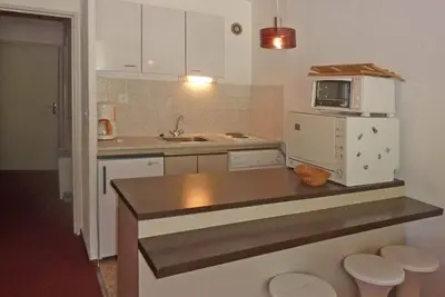 Image de Grand studio Les Orres 1650, 4 pers, balcon, proche commerces, box à skis