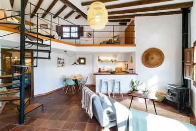 Image de Duplex loft in nature with garden and pool