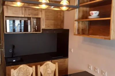 Image de Val Tho Luxueux studio 25m² Ski In Ski Out, linge fourni, lits faits.