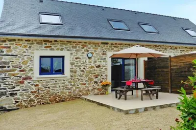 Image de Maison bretonne jumelée proche mer, Telgruc-sur-Mer