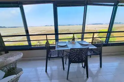 Vue mer panoramique 180°, appartement, Roscoff