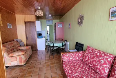 Image de Studio cosy 4 pers. à Saint-Michel-de-Chaillol - Terrasse sud, animaux admis