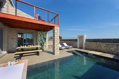 Image de Villa de luxe à Lachania près de la mer