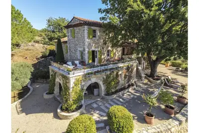 Image de 7 a/c ensuite Br/14 person Provence villa, walk to villages, 40 mins Nice aiport