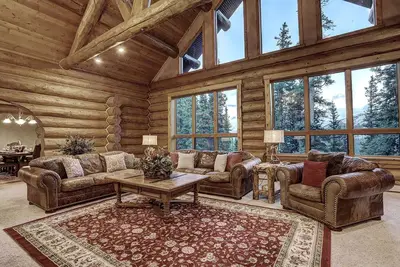 Pine Forest Lodge: 5 Br \/ 4. 5 Ba maison privée à Breckenridge, pour 12 personnes
