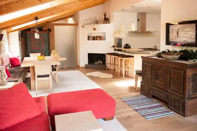 Image de Grand appartement de luxe pour 6 personnes, excellent emplacement central à Gerlos