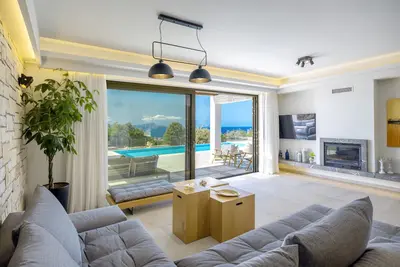 Image de Rethymno Villas - Nouvelle villa haut de gamme construite à Prines Village