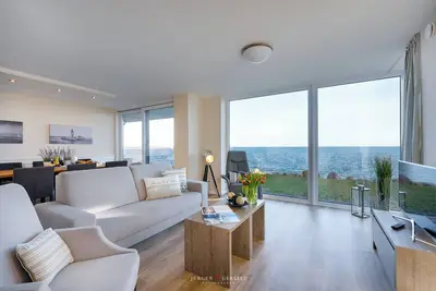 Image de Starbord - vue imprenable sur la mer Baltique, cheminée, sauna, ascenseur, vacances maritimes dans une classe à part