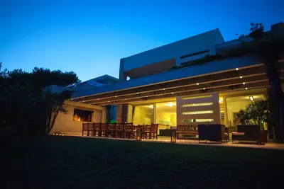 Image de location grande villa croatie sur brac, bord de mer, piscine, Ac