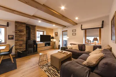 Chalet de luxe avec sauna dans la magnifique réserve naturelle
