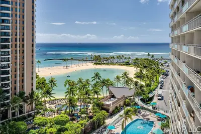 Image de Ilikai 1212 océan / lagon / lit king, canapé-lit