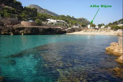 Image de Appartement pour 5 avec vue sur la mer et les montagnes. 1 minute de la plage