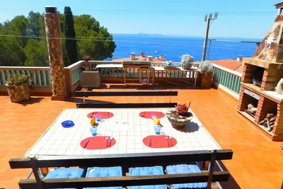 Image de Maison avec vue mer à 250 m. de la plage Canyelles, Roses, Costa Brava