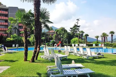 Image de Bel appartement avec piscine, Wifi, climatisation, Tv, balcon, vue panoramique et parking
