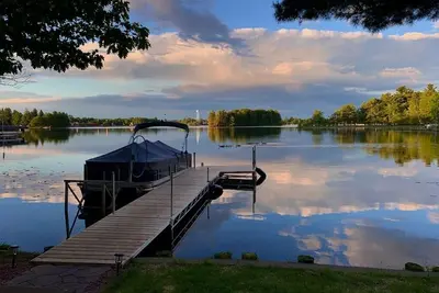 Image de Belle maison du lac Minocqua 4 saisons