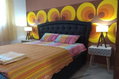 Image de Villa Agnanti Apts · Suite Lux Double Space rétro pour 4 personnes