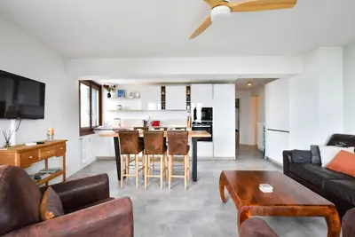 Image de Charmant appartement 4 pers avec balcon et vue lac, proche plage à Neuvecelle