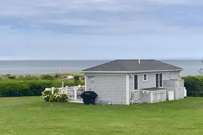 Image de Vue panoramique sur l'océan et la plage de Sandy Neck!