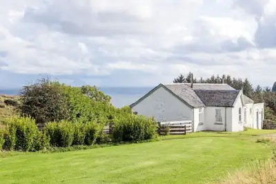 Image de Chalet de campagne calme et confortable avec vue sur le Firth of Clyde Ă Ailsa Craig
