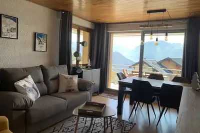 Image de Alpe d’Huez Appart 37m2 + terrasse 16m2 - Vue imprenable - 4 personnes (4****)
