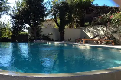 Image de Location meublée Grimaud avec prestations para hotelieres proche plage
