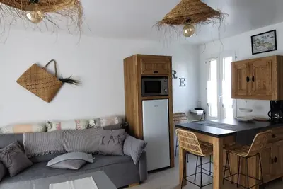 Image de Nice 3 rooms - Garden - Private parking - 50 m from the beach - 2 bikes included