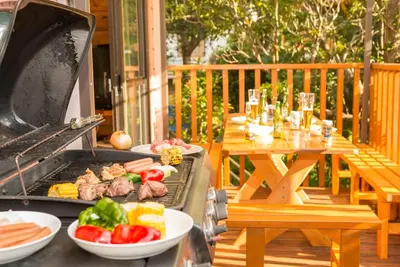 Image de A log house in the wilderness of Onna village Bbq / Kunigami-gun Okinawa