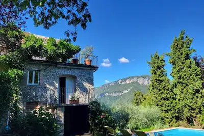 Image de Villa degli Archi, piscine privée, vue sur la montagne, Wifi, 3 terrasses