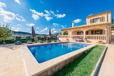 Image de Solluna - Villa with private pool and beautiful views to the town of Son Servera, located