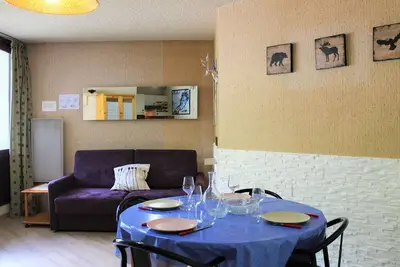 Image de Studio Cabine 4 Pers. avec Balcon, au Pied des Pistes Ă Vars Les Claux