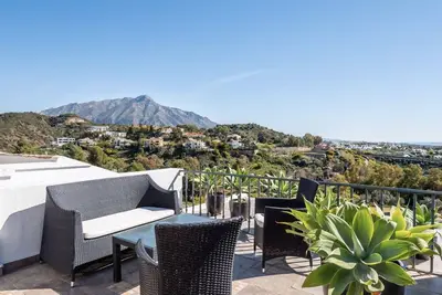 Image de Maison luxueuse au golf La Quinta, 10 min plage, vue mer