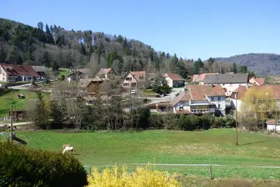 Image de Cosy country cottage with mountain views, Wi-Fi, log burner, workspace, pets